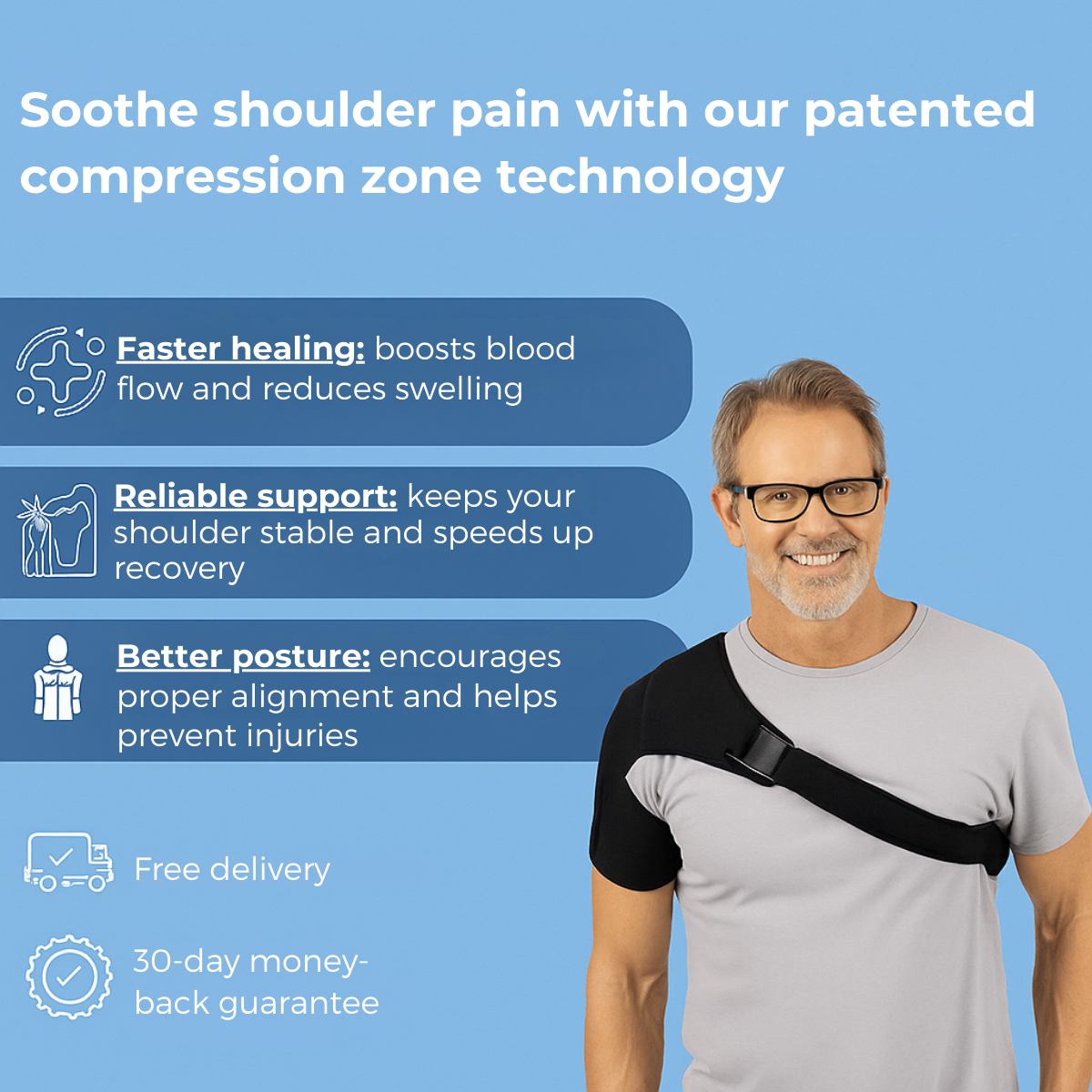 Privazz | Ergonomic Shoulder Support and Protection - ErgoShoulder™