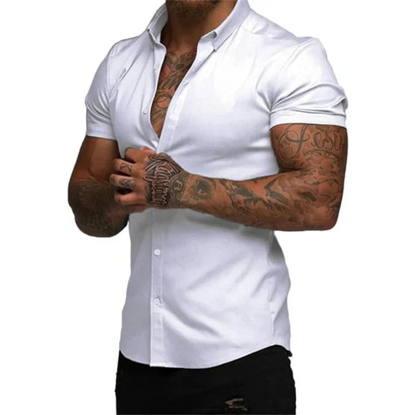Privazz | Slim Shirt - Style and Comfort with 4D Stretch Technology - EasyFit™