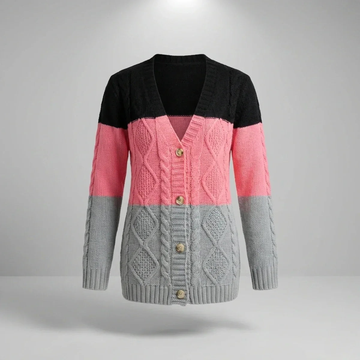 Privazz | Striped Cardigan Allure™