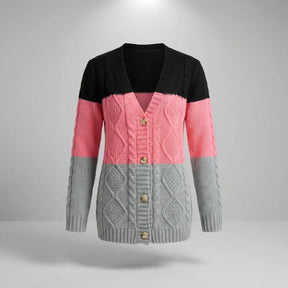 Privazz | Striped Cardigan Allure™
