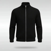 Privazz | Elegant Classic Zip Jacket – RibbedWarm™