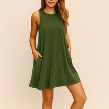 Privazz | Casual Elegance & Summer Comfort - Mila Flared Dress