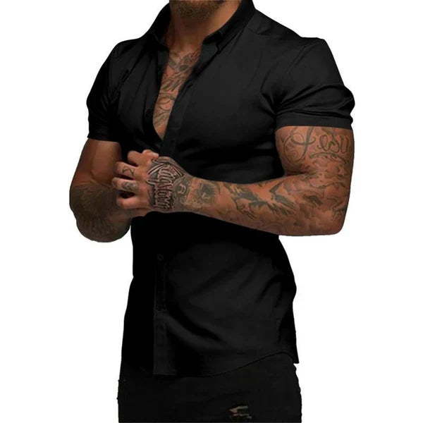 Privazz | Slim Shirt - Style and Comfort with 4D Stretch Technology - EasyFit™
