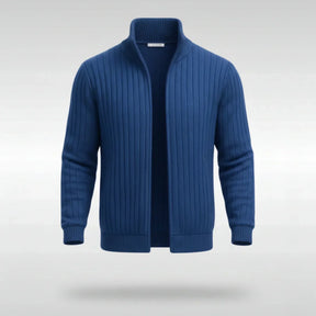 Privazz | Elegant Classic Zip Jacket – RibbedWarm™