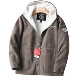 Privazz | Men’s Hooded Jacket – Embroidered Winter Hoodie Jacket - Nordwell™