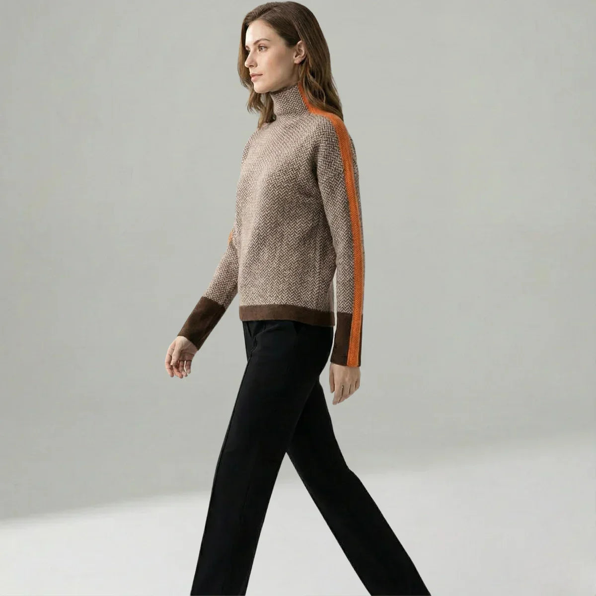 Privazz™ | Clémence Roll Neck Jumper - Signature™