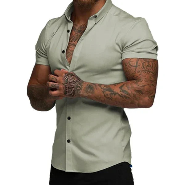 Privazz | Slim Shirt - Style and Comfort with 4D Stretch Technology - EasyFit™