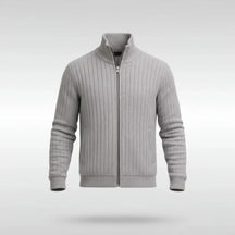 Privazz | Elegant Classic Zip Jacket – RibbedWarm™