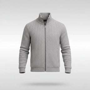 Privazz | Elegant Classic Zip Jacket – RibbedWarm™
