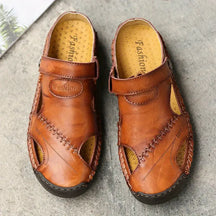 Privazz | Men's High Quality Soft Leather Casual Sandals - CloudWay™