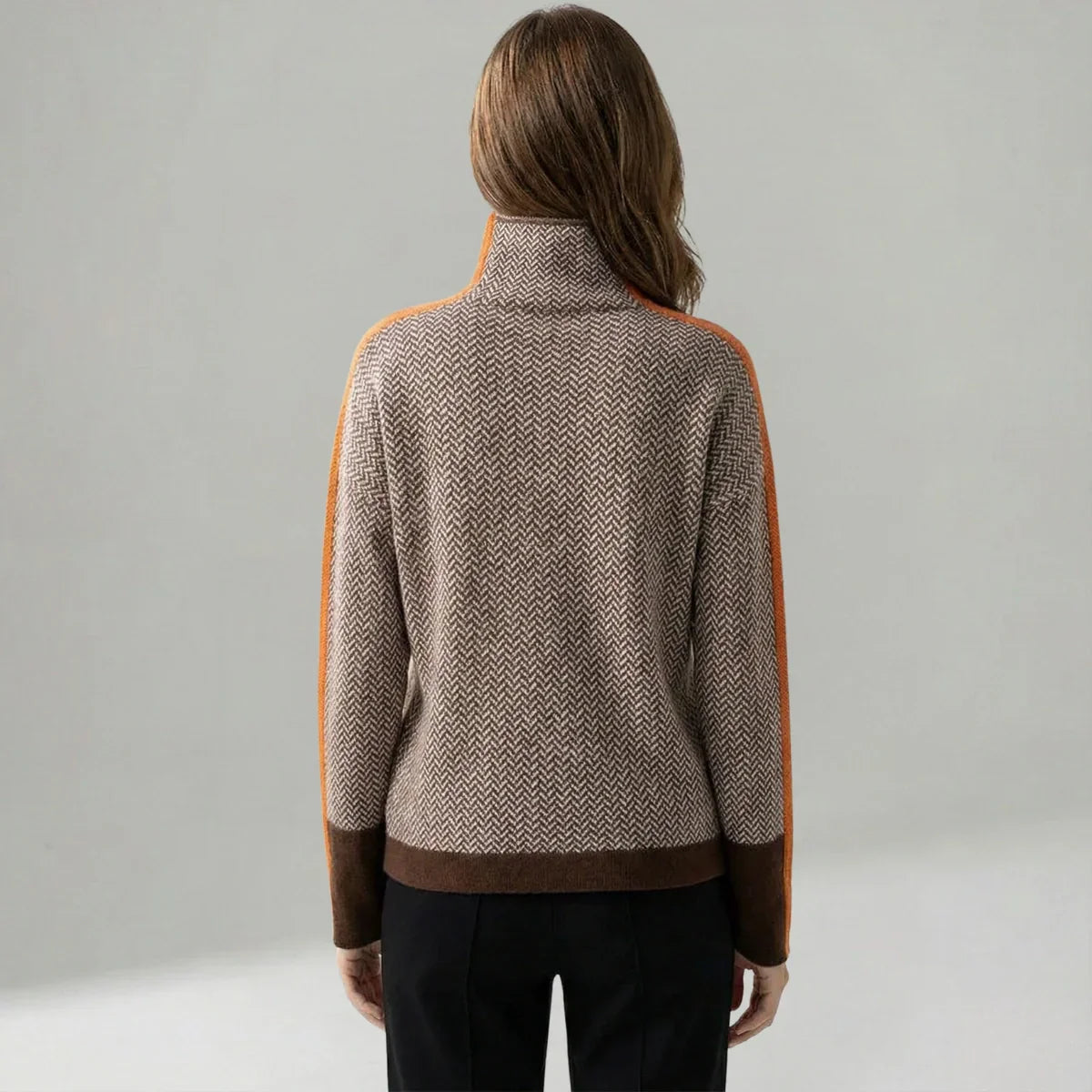 Privazz™ | Clémence Roll Neck Jumper - Signature™