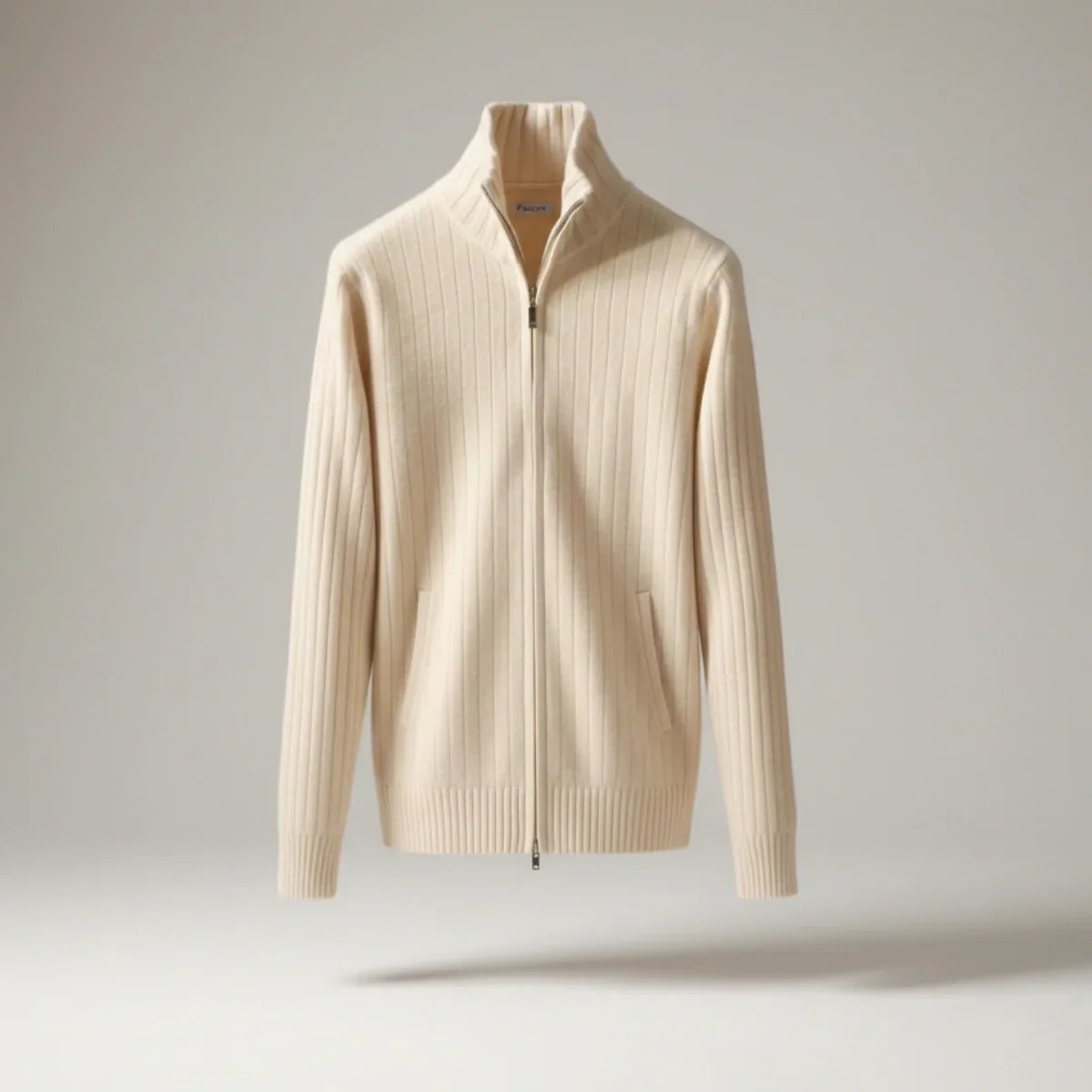 Privazz | Elegant Classic Zip Jacket – RibbedWarm™