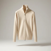 Privazz | Elegant Classic Zip Jacket – RibbedWarm™