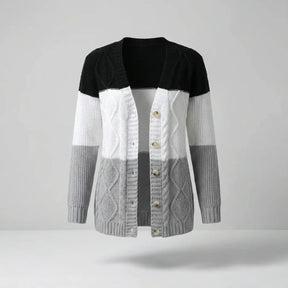Privazz | Striped Cardigan Allure™