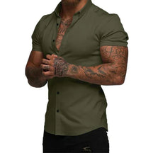 Privazz | Slim Shirt - Style and Comfort with 4D Stretch Technology - EasyFit™
