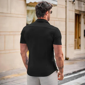 Privazz | Slim Shirt - Style and Comfort with 4D Stretch Technology - EasyFit™