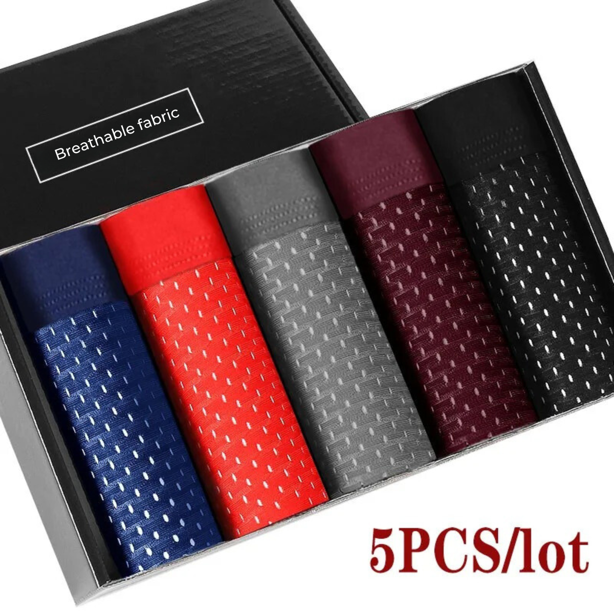 Privazz | Set of 10 Bamboo Fibre Boxers [Pay for 5, Get 10]