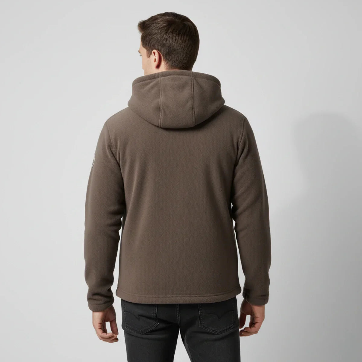 Privazz | Men’s Hooded Jacket – Embroidered Winter Hoodie Jacket - Nordwell™