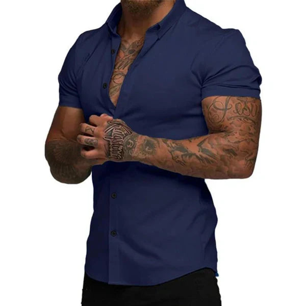 Privazz | Slim Shirt - Style and Comfort with 4D Stretch Technology - EasyFit™