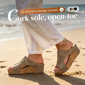 Privazz | Comfort Wedge Sandals Amelia™